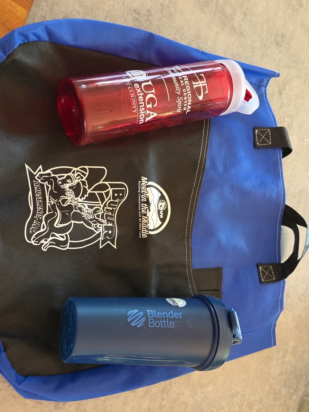 Water Bottles & Bag